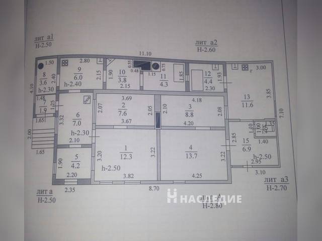 Кирпичный 1-этажный дом 90 м2 на участке 4.4 сот. ул. Павловская - фото 15